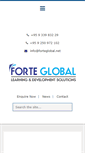 Mobile Screenshot of forteglobal.net